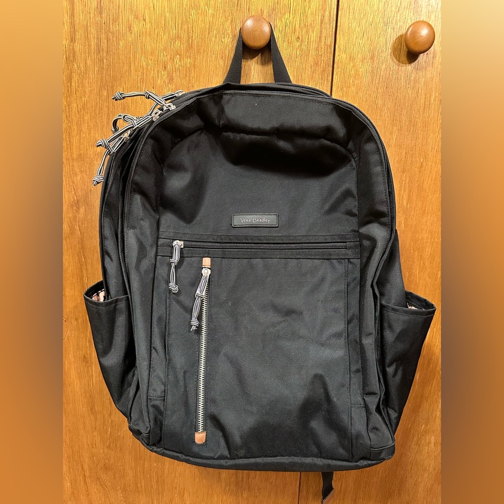 Vera Bradley ReActive Large Backpack (Black)